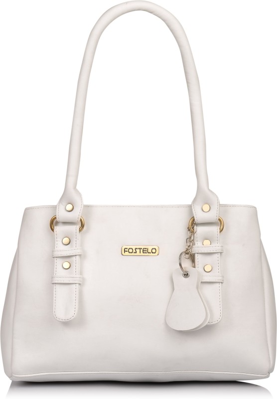 Women White Shoulder Bag Price in India