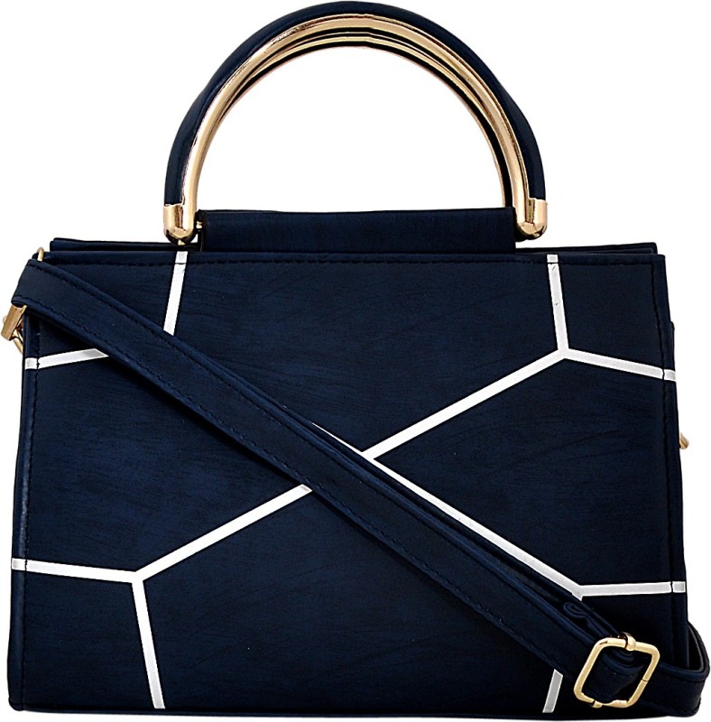 White, Blue Women Sling Bag Price in India