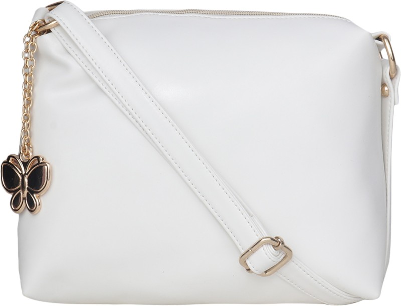 White Women Sling Bag Price in India