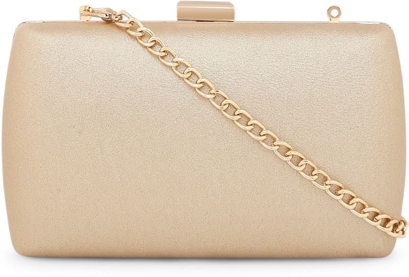 Casual Gold  Clutch Price in India