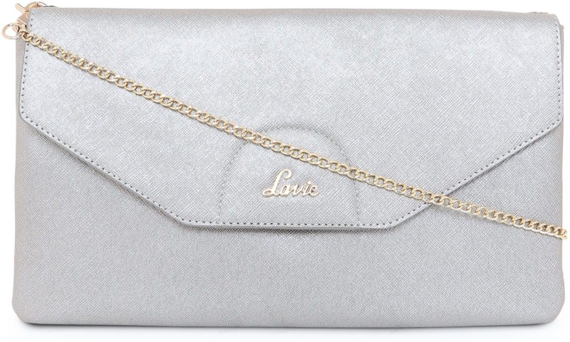 Casual Grey  Clutch Price in India