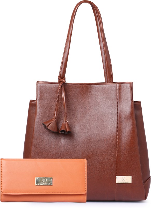 Women Tan Shoulder Bag Price in India