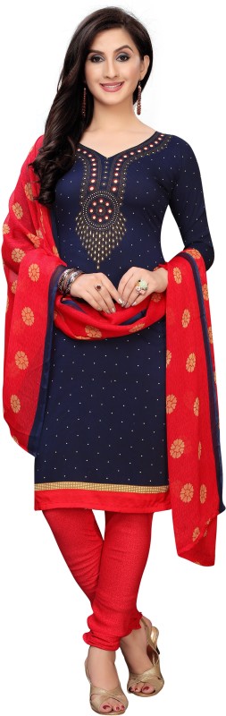 Oomph! Georgette Printed, Solid Kurta & Patiyala Material Price in India