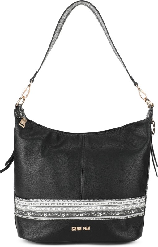 Women Black Hand-held Bag Price in India