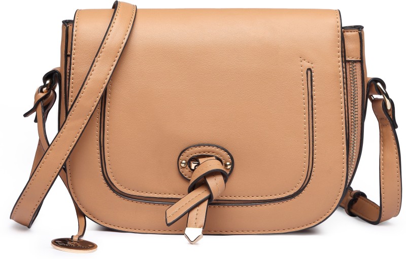 Beige Women Sling Bag Price in India