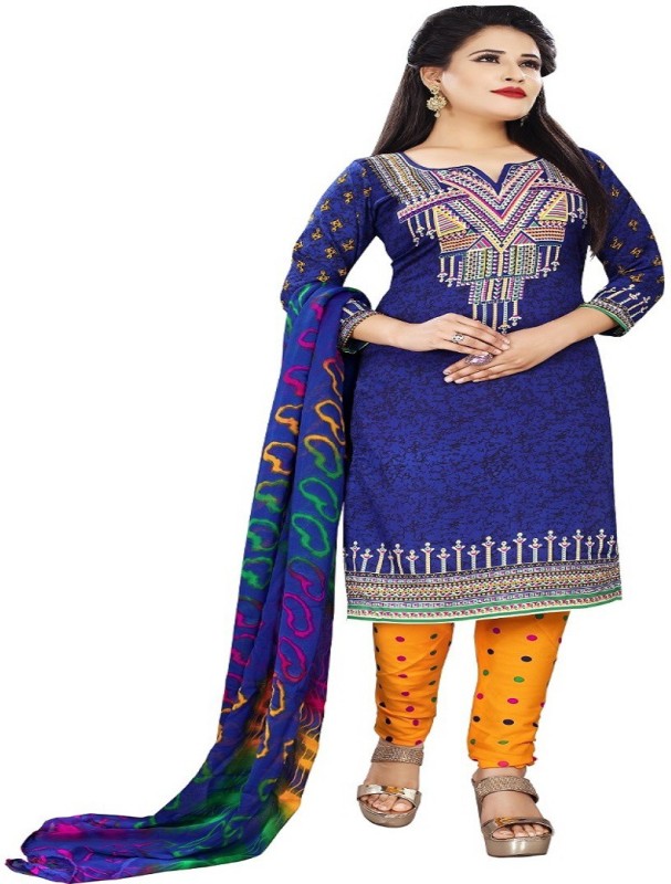 Women A-line Blue, Yellow Dress Price in India