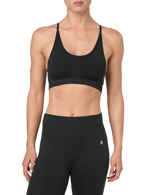 Asics Black Regular Fit Bra Price in India