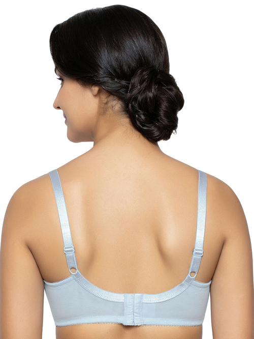 Wacoal Blue Under-Wired Non-Padded Everyday Bra Price in India