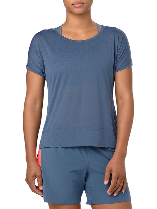 Asics Blue Regular Fit Top Price in India