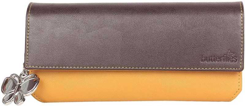 Casual Brown, Yellow  Clutch Price in India