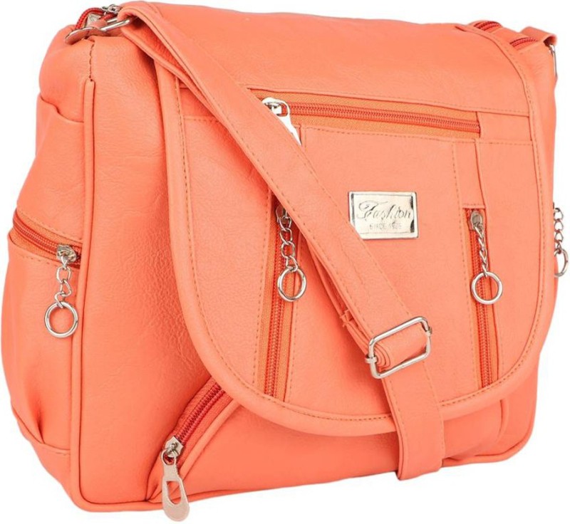 Orange Women Sling Bag Price in India