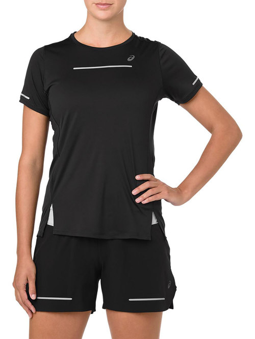 Asics Black Regular Fit Top Price in India