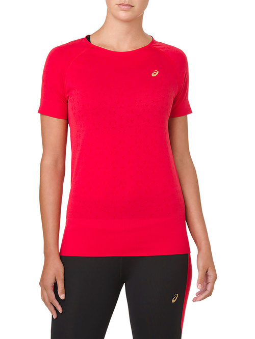 Asics Classic Red Regular Fit Top Price in India