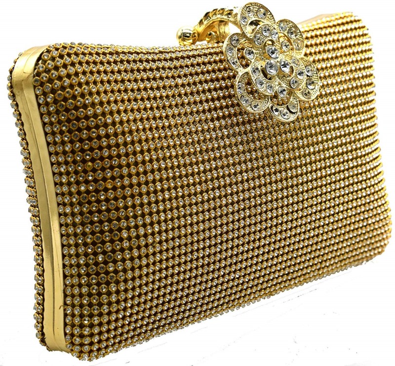 Party Gold, Silver  Clutch Price in India