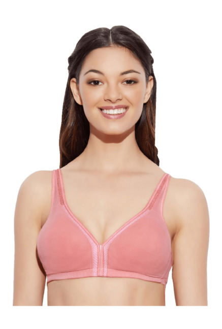 Enamor Pink Non Wired Non Padded T Shirt Bra Price in India