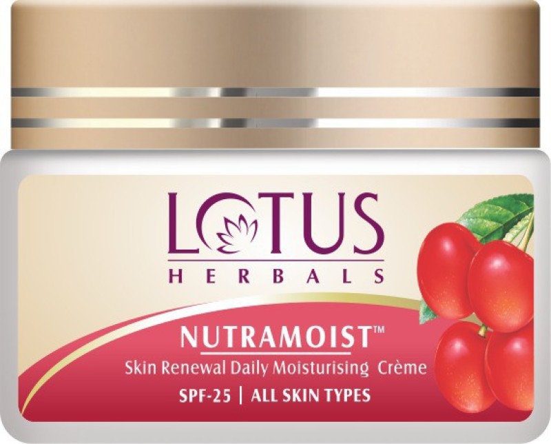 LOTUS HERBALS HERBALS NUTRAMOIST Skin Renewal Daily Moisturising Creme SPF-25 Price in India