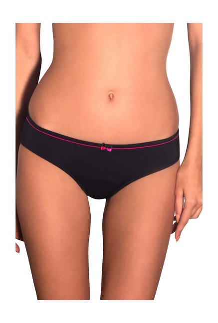 Amante Black Bikini Panty Price in India