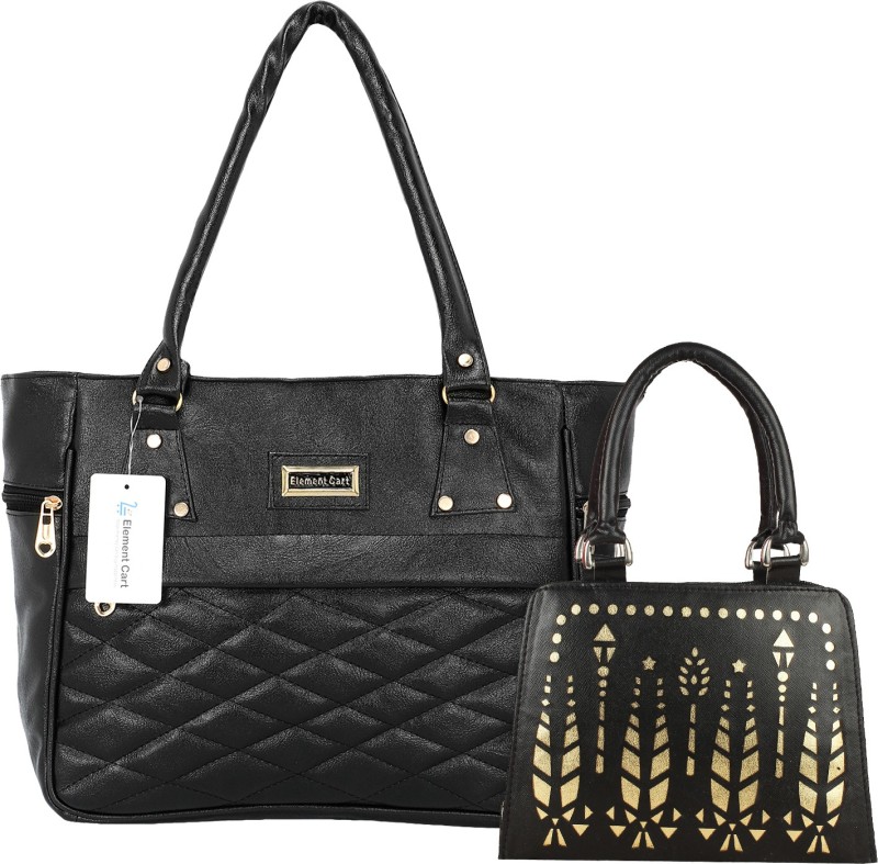 Women Black Shoulder Bag Price in India