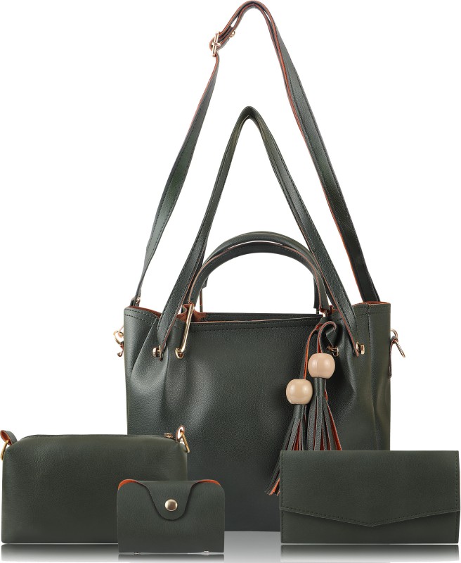 Women Green Shoulder Bag Price in India