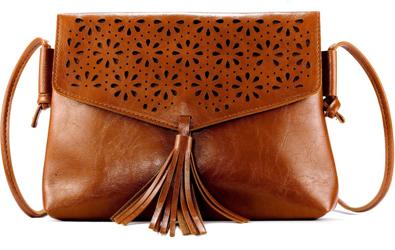 Brown Women Sling Bag Price in India