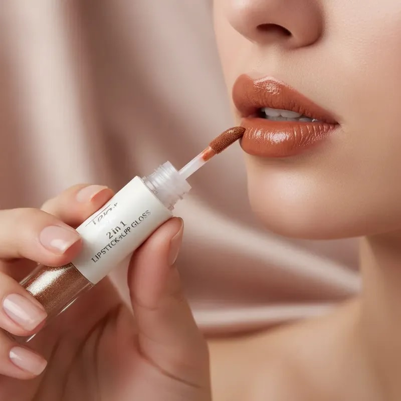 Labial y lipgloss 2 en 1 Tejar - miniatura 3