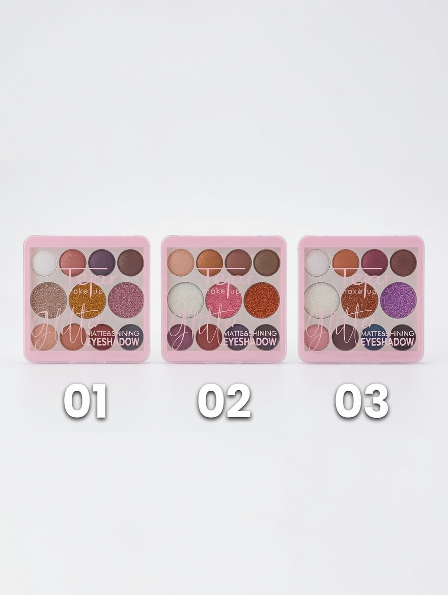 Paleta glitter Tejar matte y shining - imagen 1