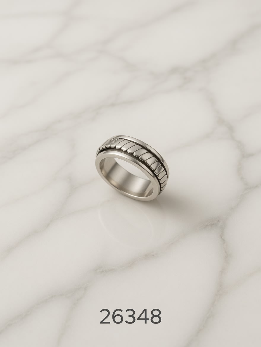 ANILLO PL HOMBRE GIRATORIO GRUESO - miniatura 2
