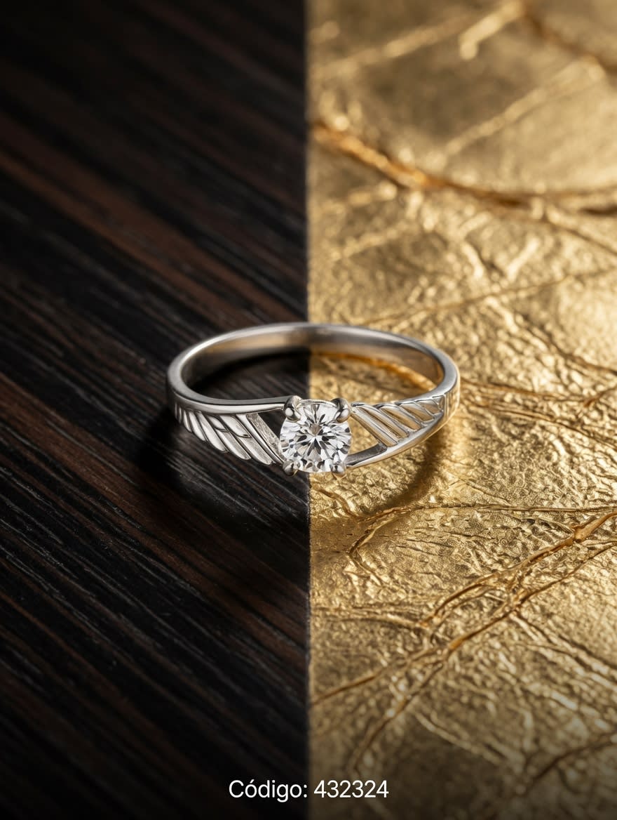 ANILLO ZIRCON PLATEADO IMPORTANTE - miniatura 2