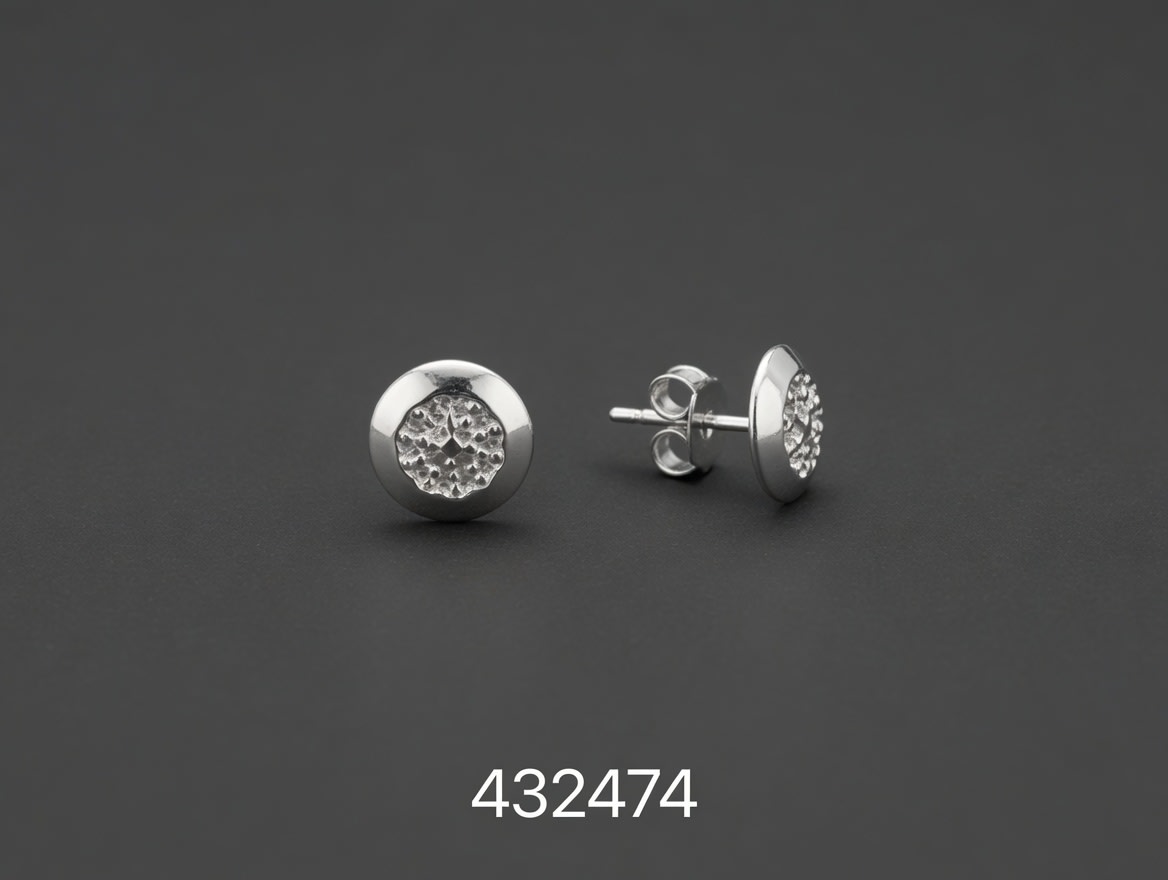 ARO MICROPAVE ZIRCON REDONDO PLT. IMPORTANTE - miniatura 1