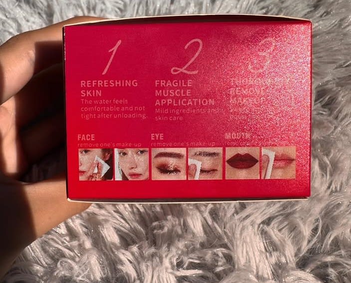 Bálsamo desmaquillante para ojos, labios y cara olor a cerezas - miniatura 2