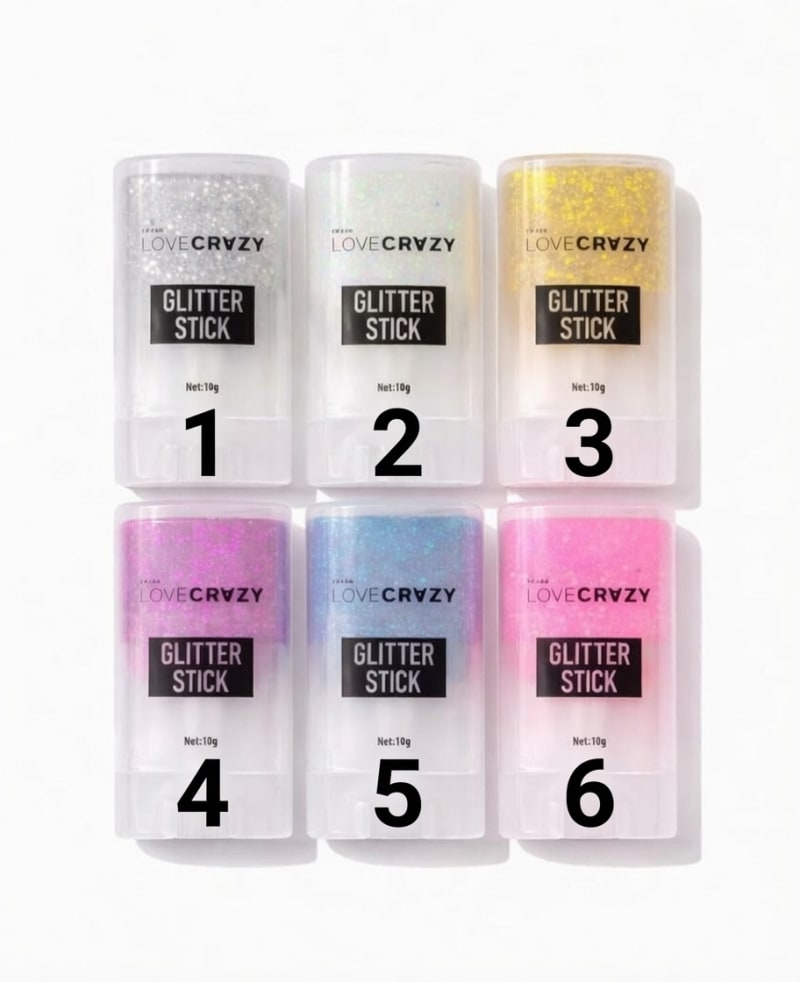Barra de glitter MULTIUSO GLITTER STICK LOVE CRAZY TEJAR