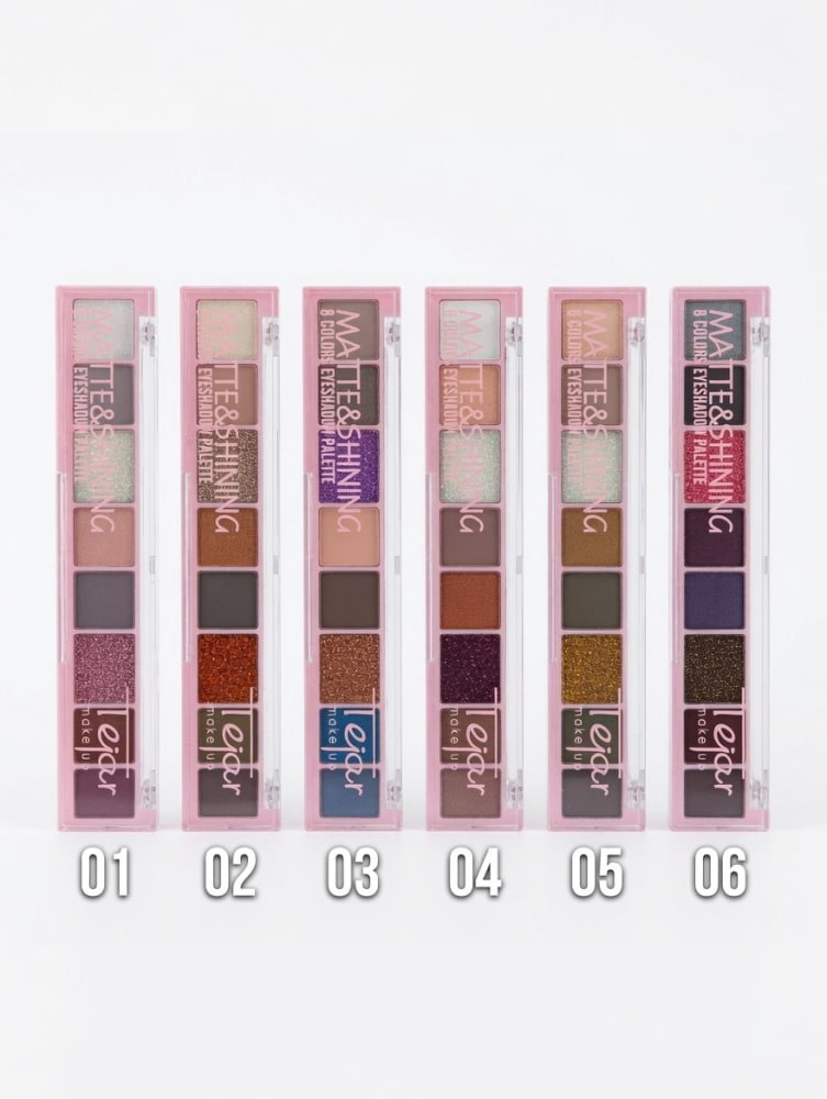 Paleta Tejar Matte y shining