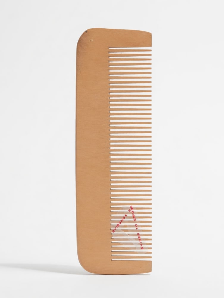 Peine de madera