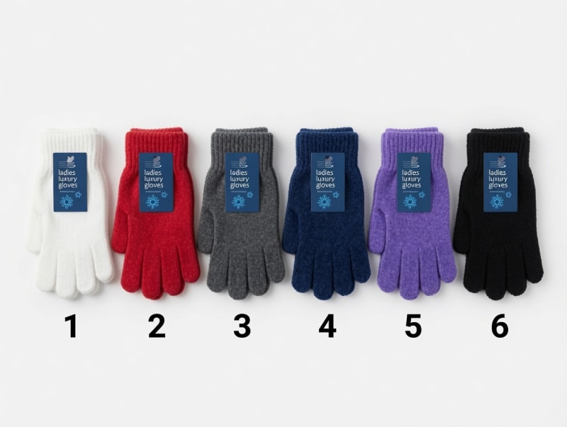 Guantes chenille