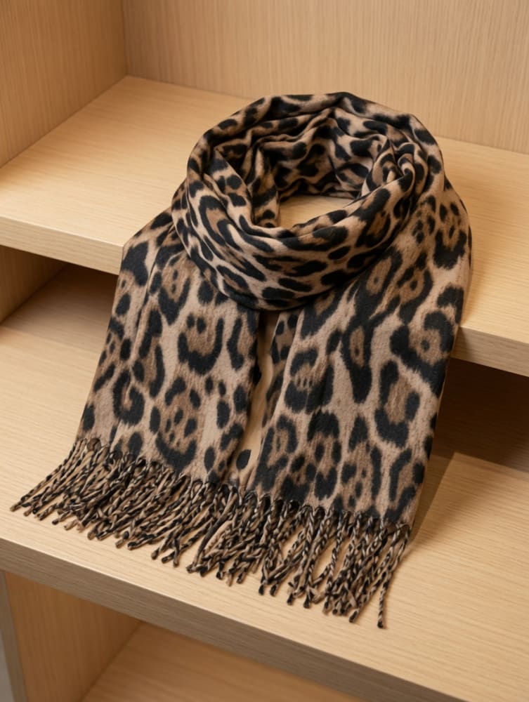 Pashminas animal print Bremer fino 2 colores