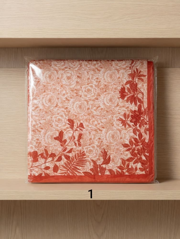 Pañuelos seda rosas 70 x 70 varios modelos