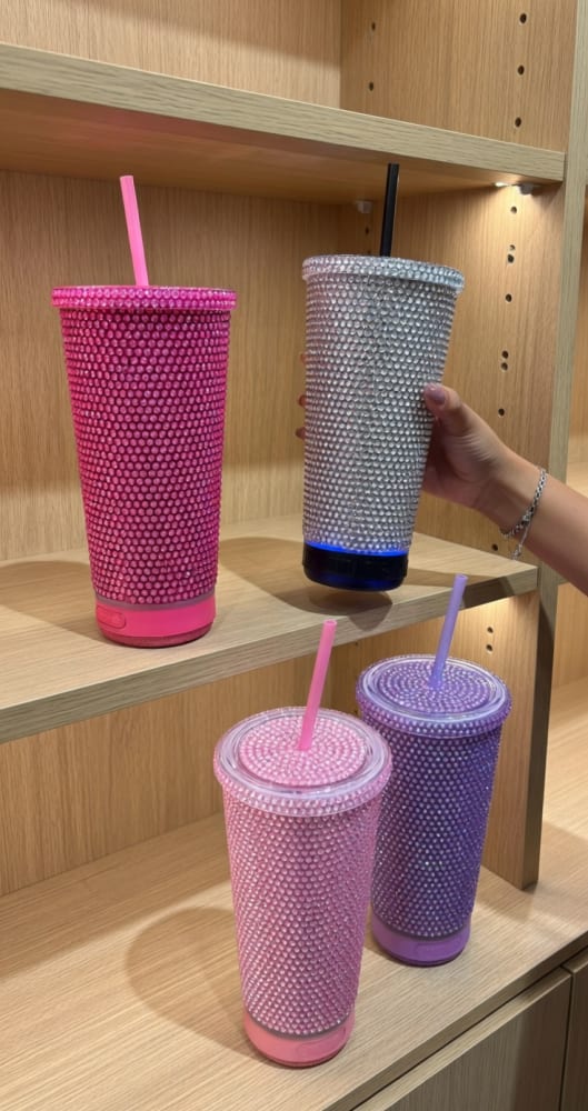 Vasos Strass con parlante
