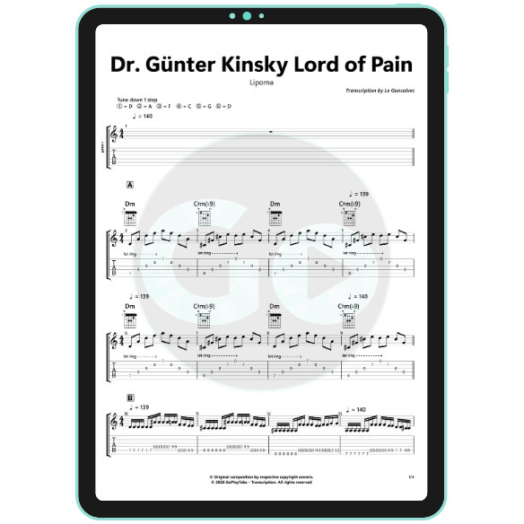 Dr. Günter Kinsky Lord of Pain by Lipoma
