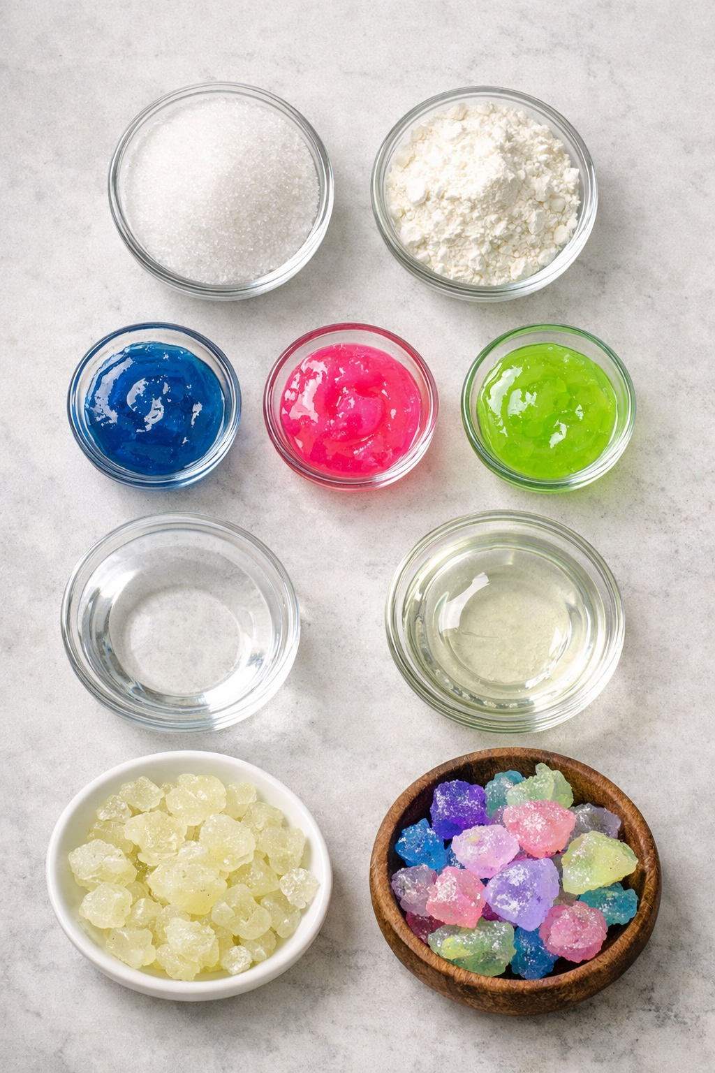 Glowing Bouncy Moon Rocks ingredients image