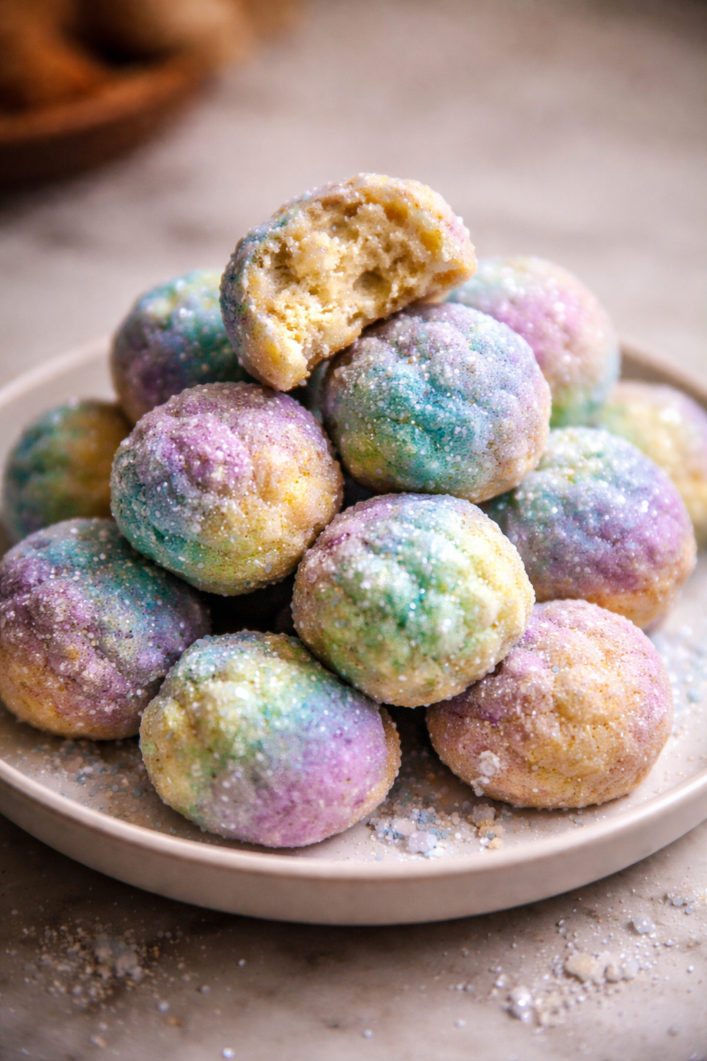 Glowing Bouncy Moon Rocks serving image