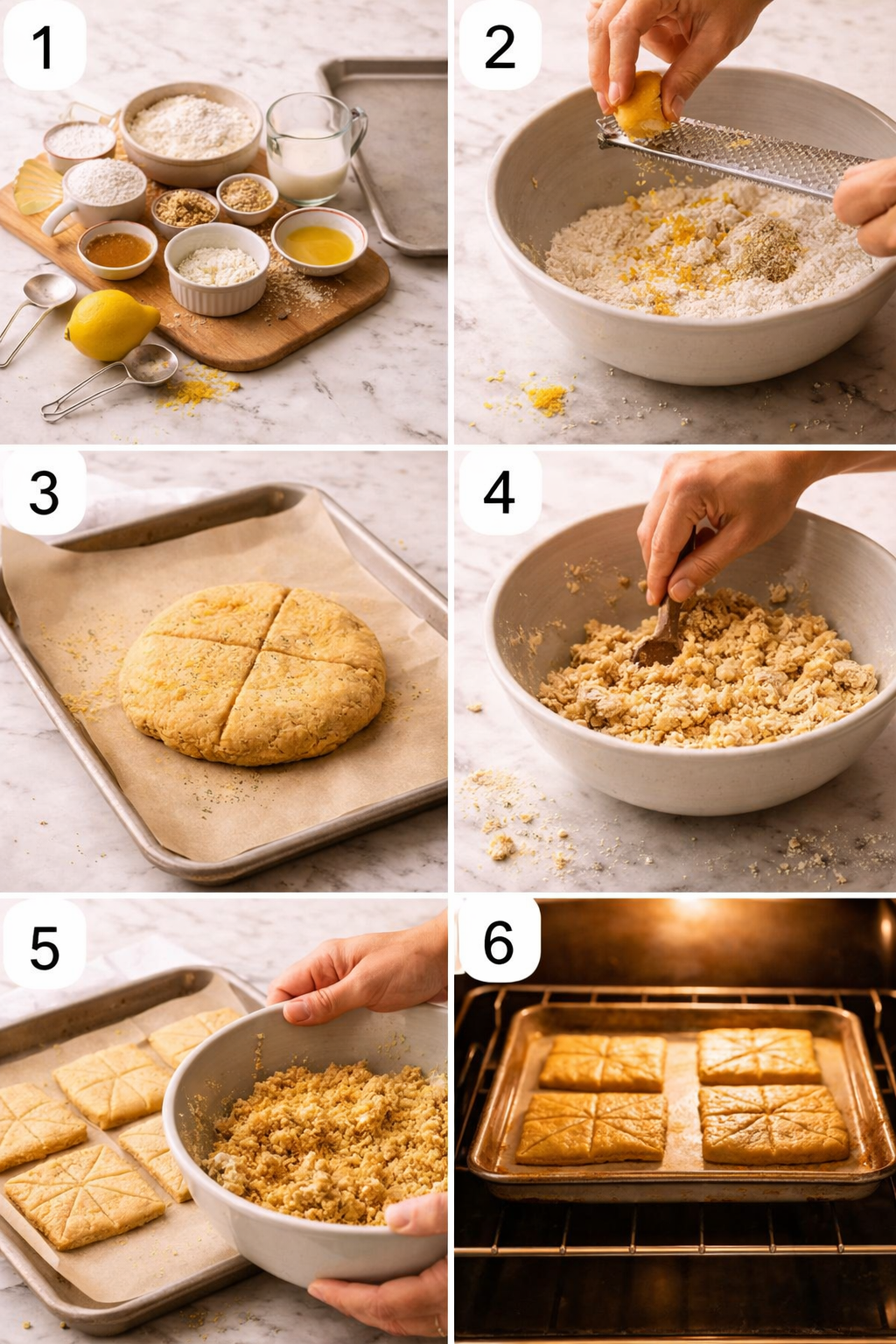 Oven-Baked Lembas Bread from Lord of the Rings 2 Lembas Bread From Lord of the Rings process image