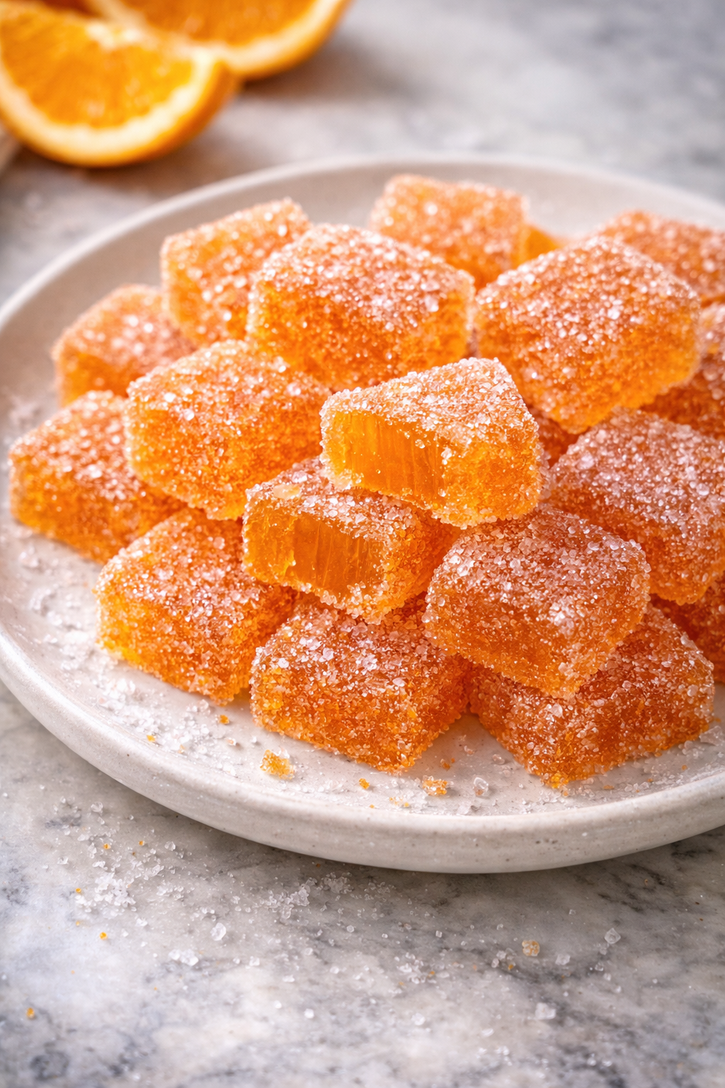 Classic Homemade Orange Candy serving image