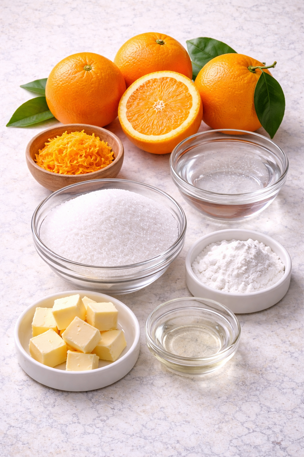 Homemade Orange Candy A Bright Chewy Treat With Classic Citrus Flavor ingredients image