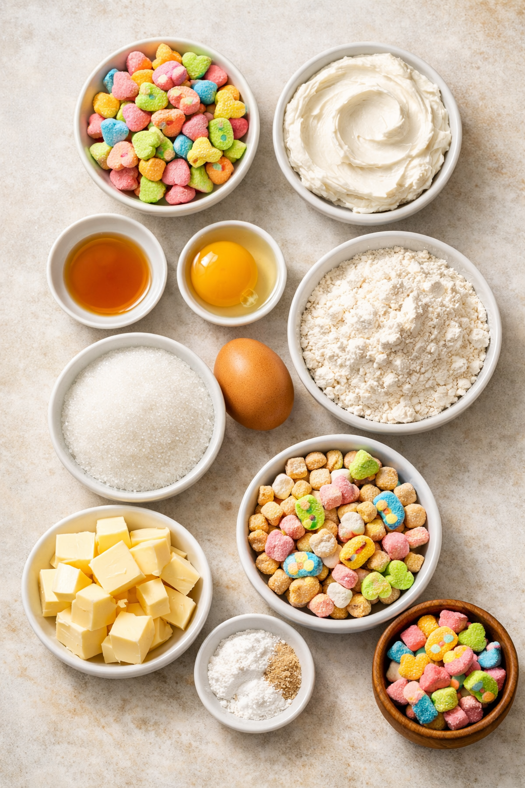 Lucky Charms Sugar Cookies ingredients image