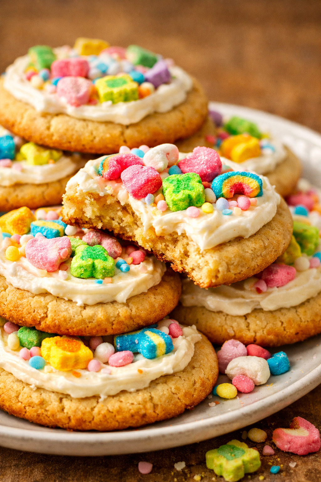 Lucky Charms Sugar Cookies serving image
