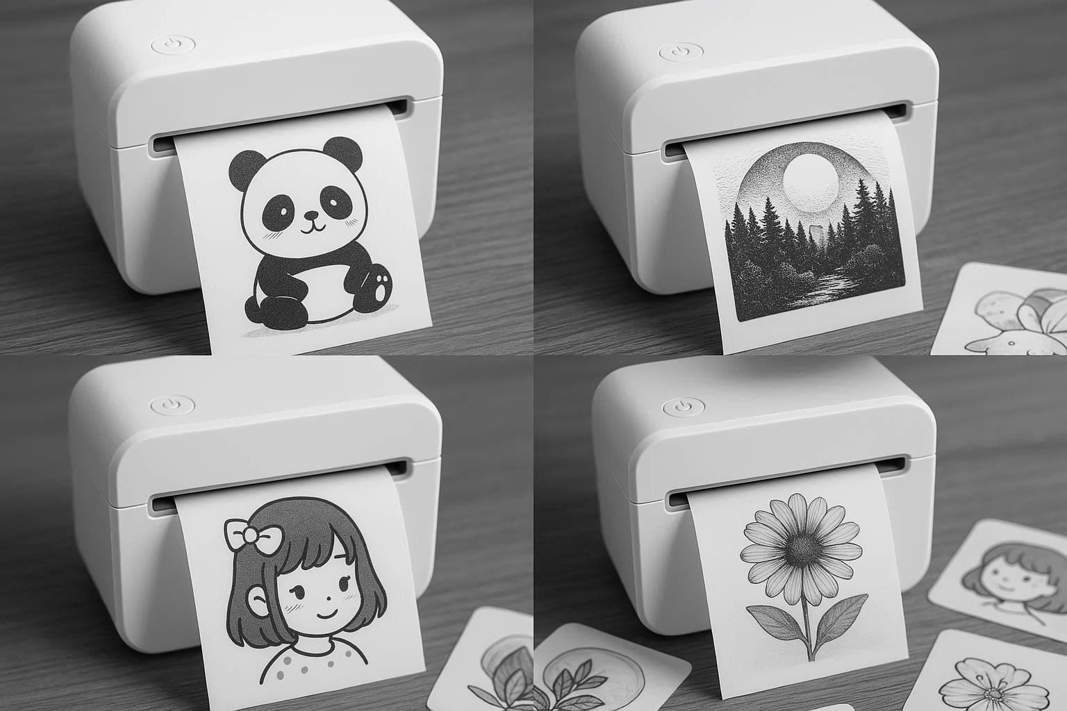 inkless sticker printer Christmas gift
