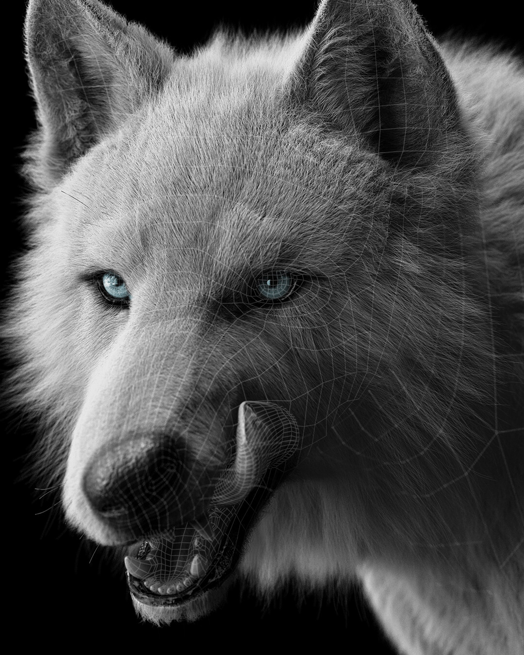 3D Dog Model