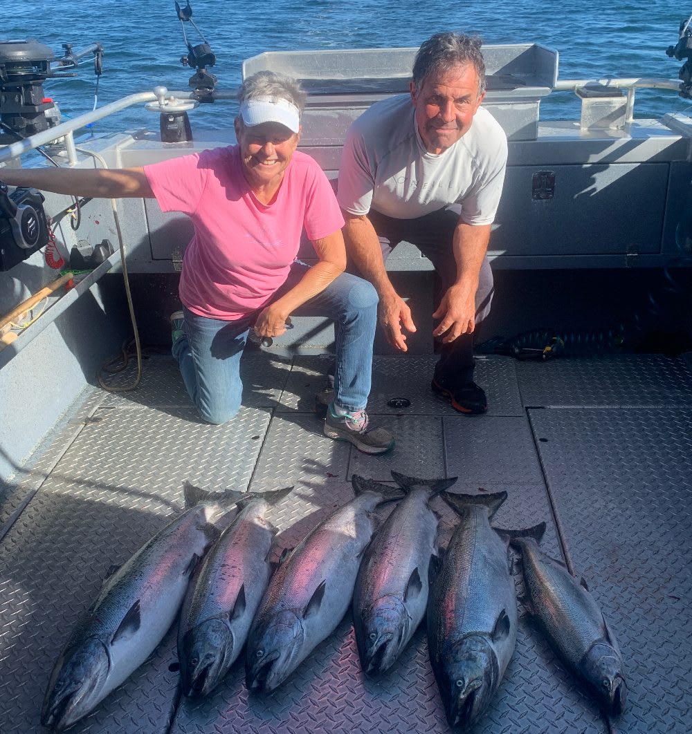 Hot fishing report from Ucluelet BC – Salmon fishing is on fire!