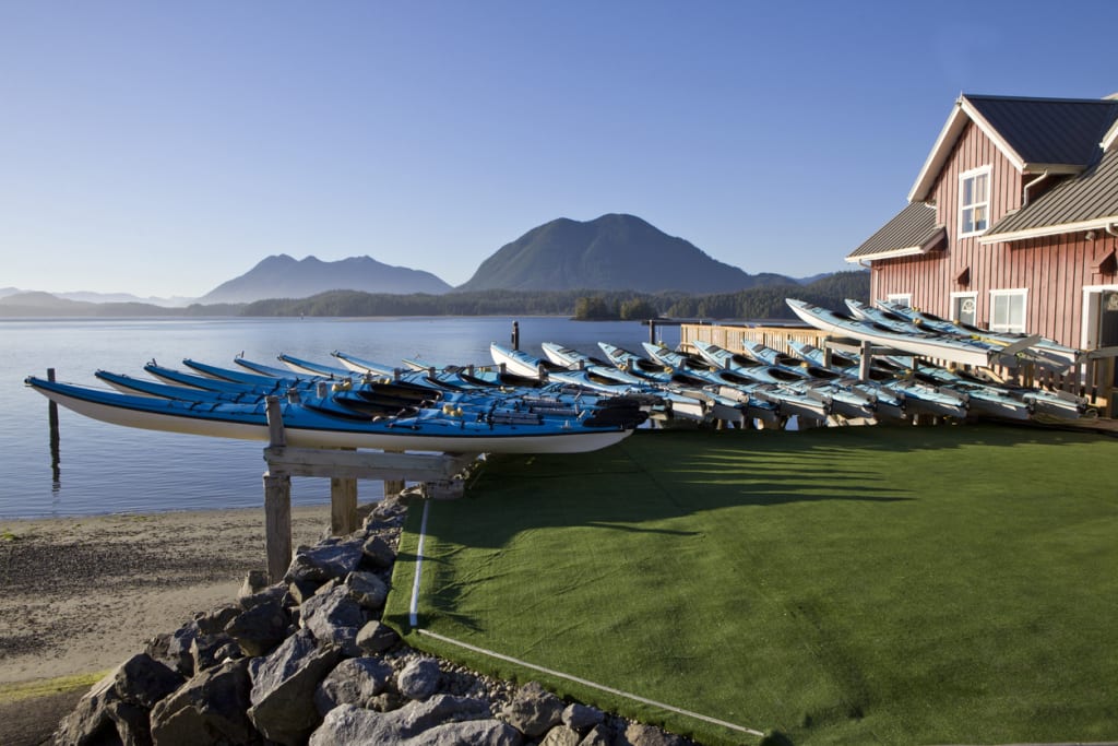 Kayaking, Tofino