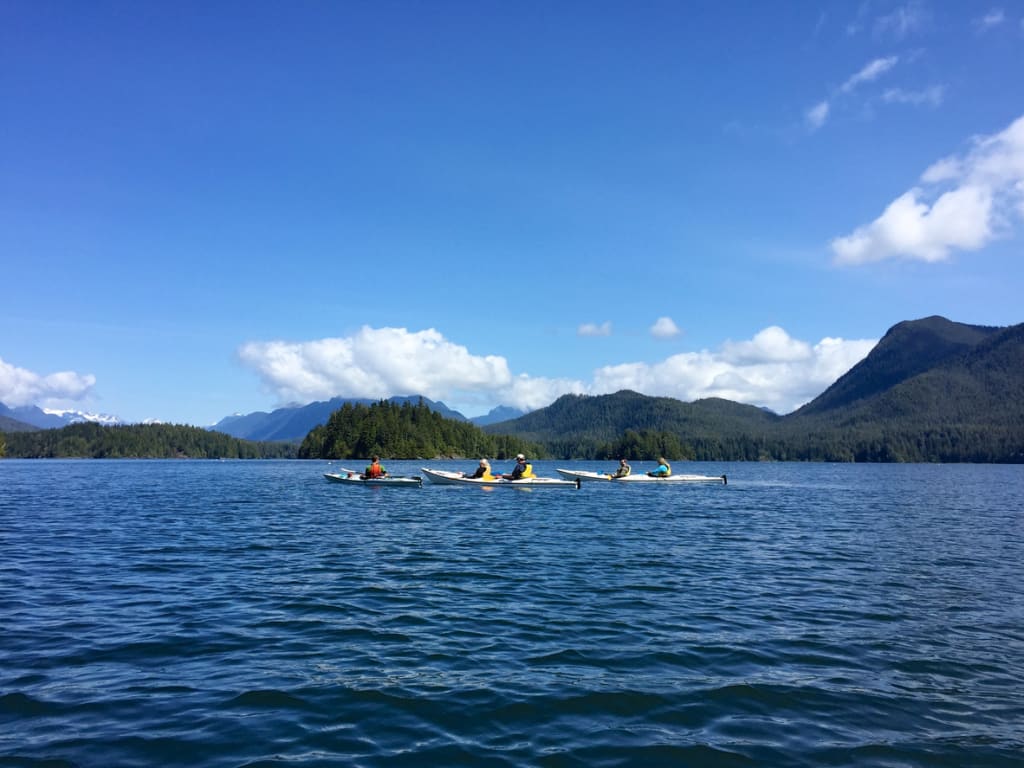 Kayaking, Tofino